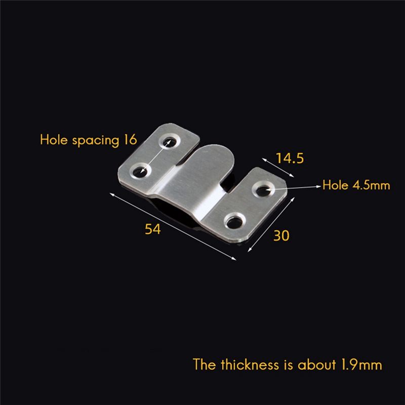 Furniture Hardware Photos - A50U Flush Mount Bracket,Photo Frame Hook
