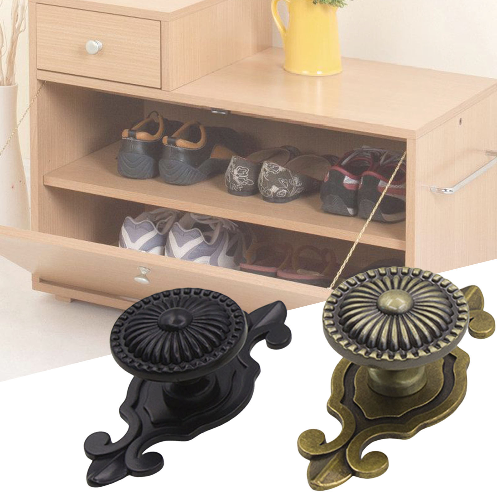 Furniture Hardware Design - Cabinet Furniture Handle Retro Mushroom Dresser