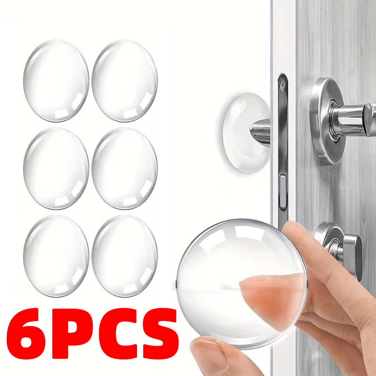 Furniture Hardware Design - Silicone Soft Rubber Anti-Collision Wall Sticker