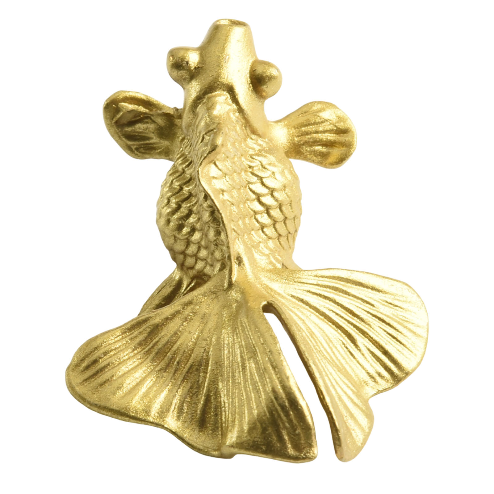 Goldfish Cabinet Handles Brass - Unique Furniture Hardware Pulls recension och pris