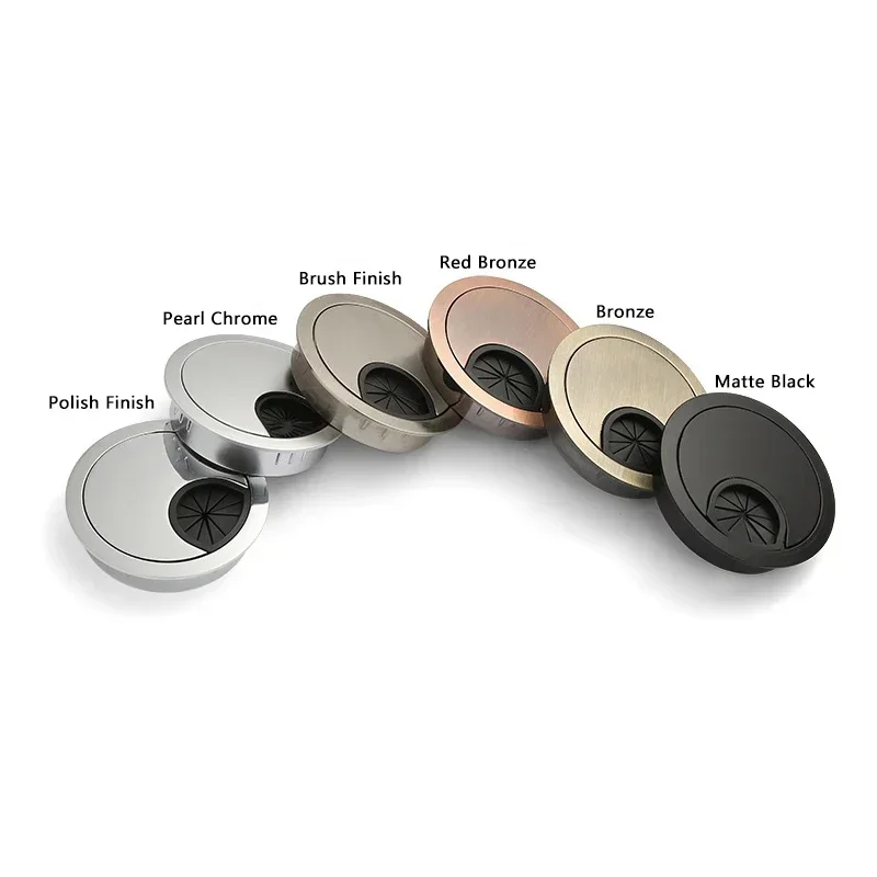 Zinc Alloy Desk Wire Hole Cove - Furniture Hardware Outlet recension och pris