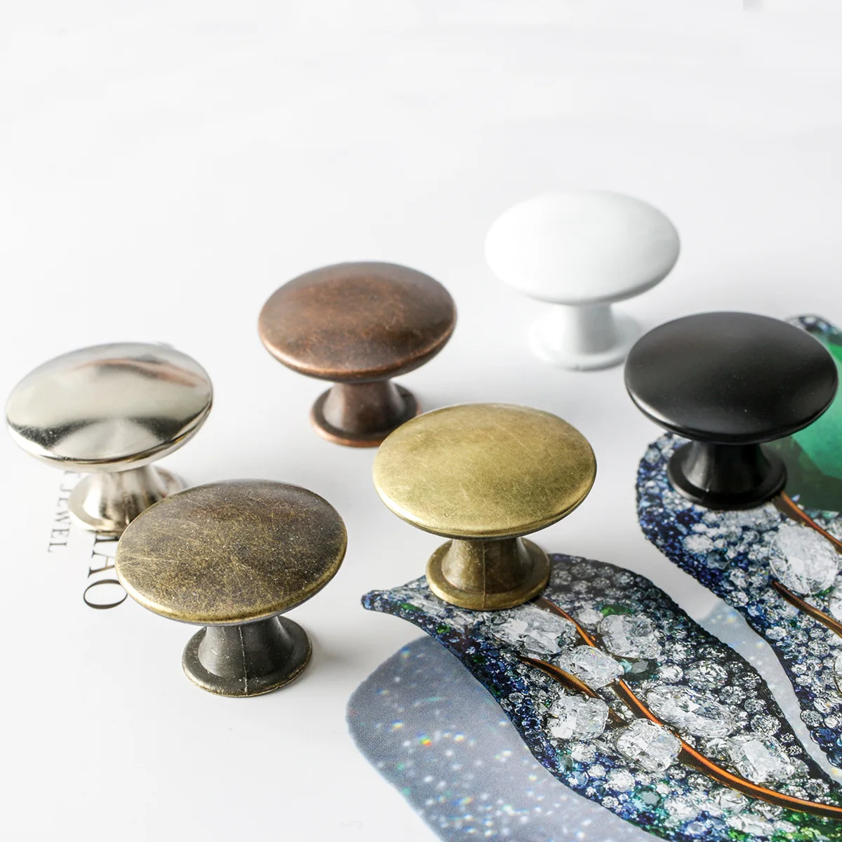 Retro Pull Handles Bronze Tone - Furniture And Kitchen Hardware Fitting recension och pris