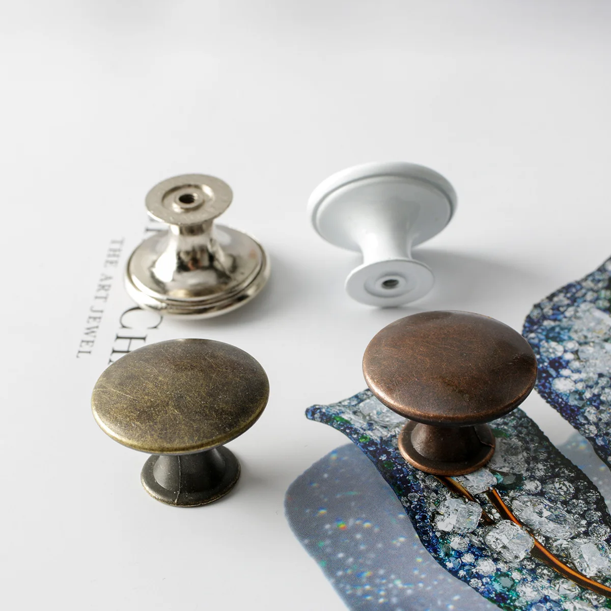 Retro Pull Handles Bronze Tone - Furniture And Kitchen Hardware Fitting recension och pris