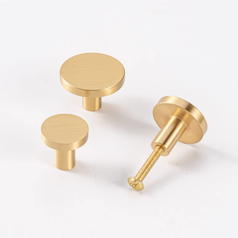 Round Brass Kitchen Cabinet Dr - Furniture Hardware Design recension och pris