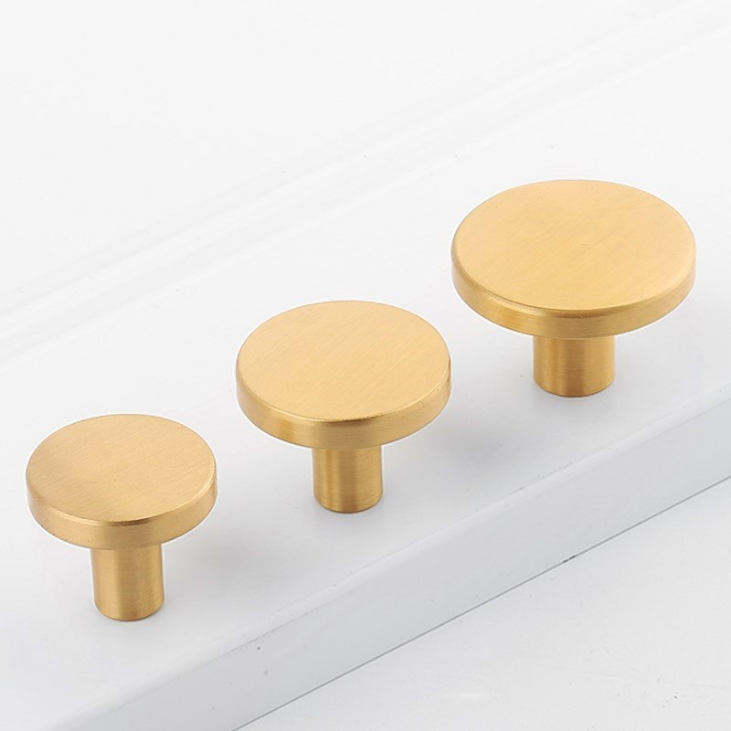 Round Brass Kitchen Cabinet Dr - Furniture Hardware Design recension och pris