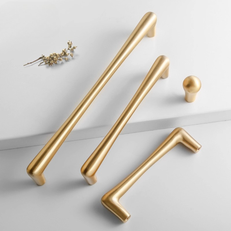 Nordic Brass Furniture Handles - Furniture And Kitchen Hardware Fitting recension och pris