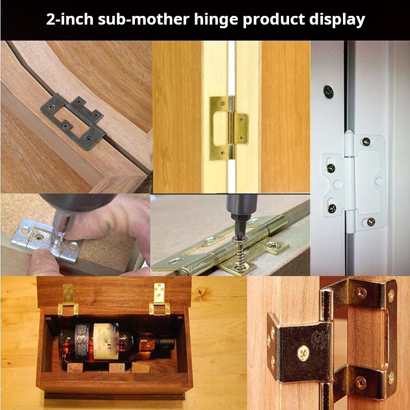 1PCS 2-inch Mother child Hinge - Furniture Hardware Photos recension och pris