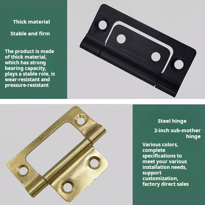 1PCS 2-inch Mother child Hinge - Furniture Hardware Photos recension och pris
