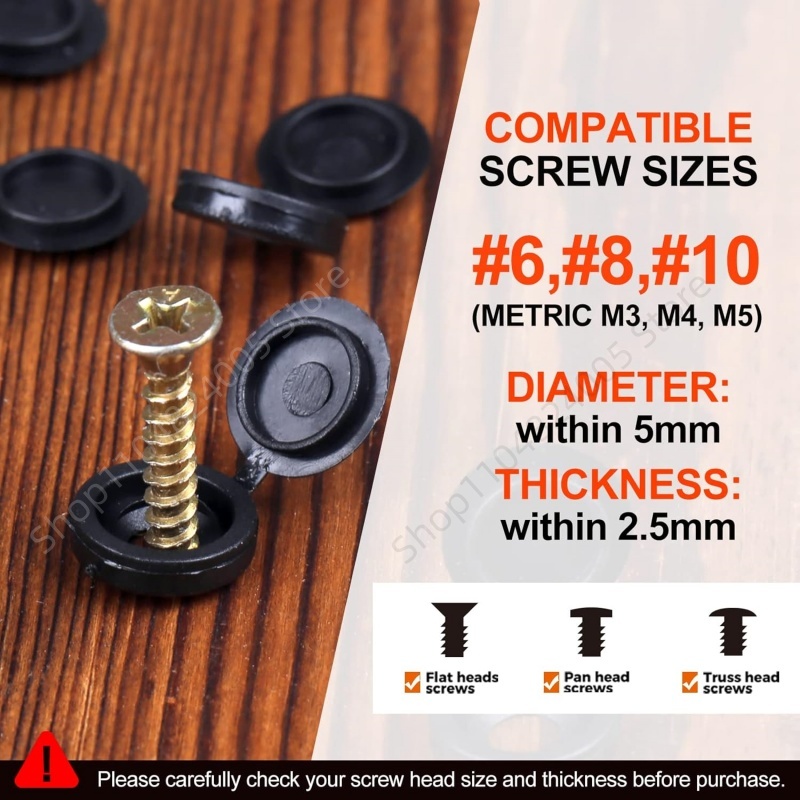 100Pcs Plastic Foldable Self T - Furniture Hardware Screws recension och pris