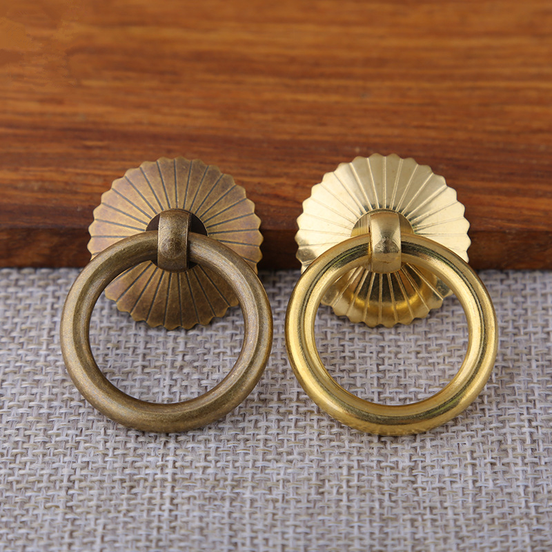 Vintage Brass Cabinet Ring Kno - Furniture Hardware Design recension och pris