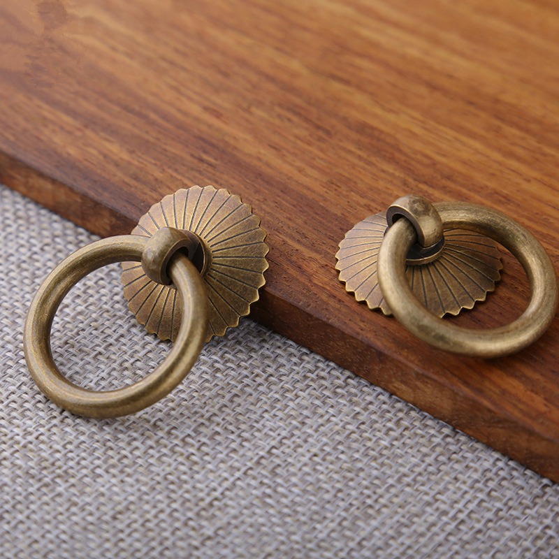 Vintage Brass Cabinet Ring Kno - Furniture Hardware Design recension och pris