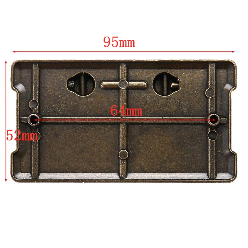4Pcs Vintage Antique Bronze Dr - Furniture Hardware Design recension och pris