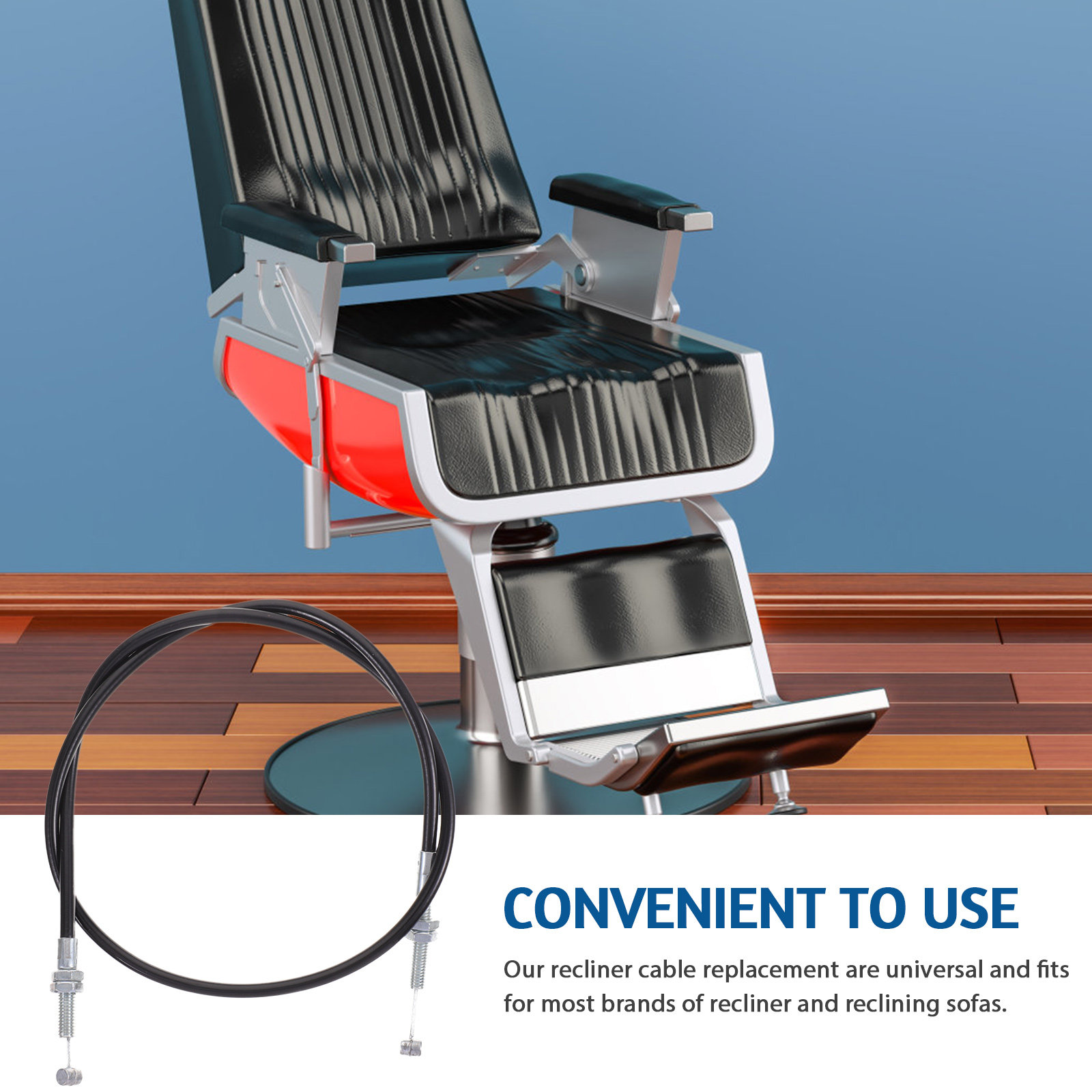 Heavy-Duty Recliner Cable Repl - Furniture Hardware Design recension och pris