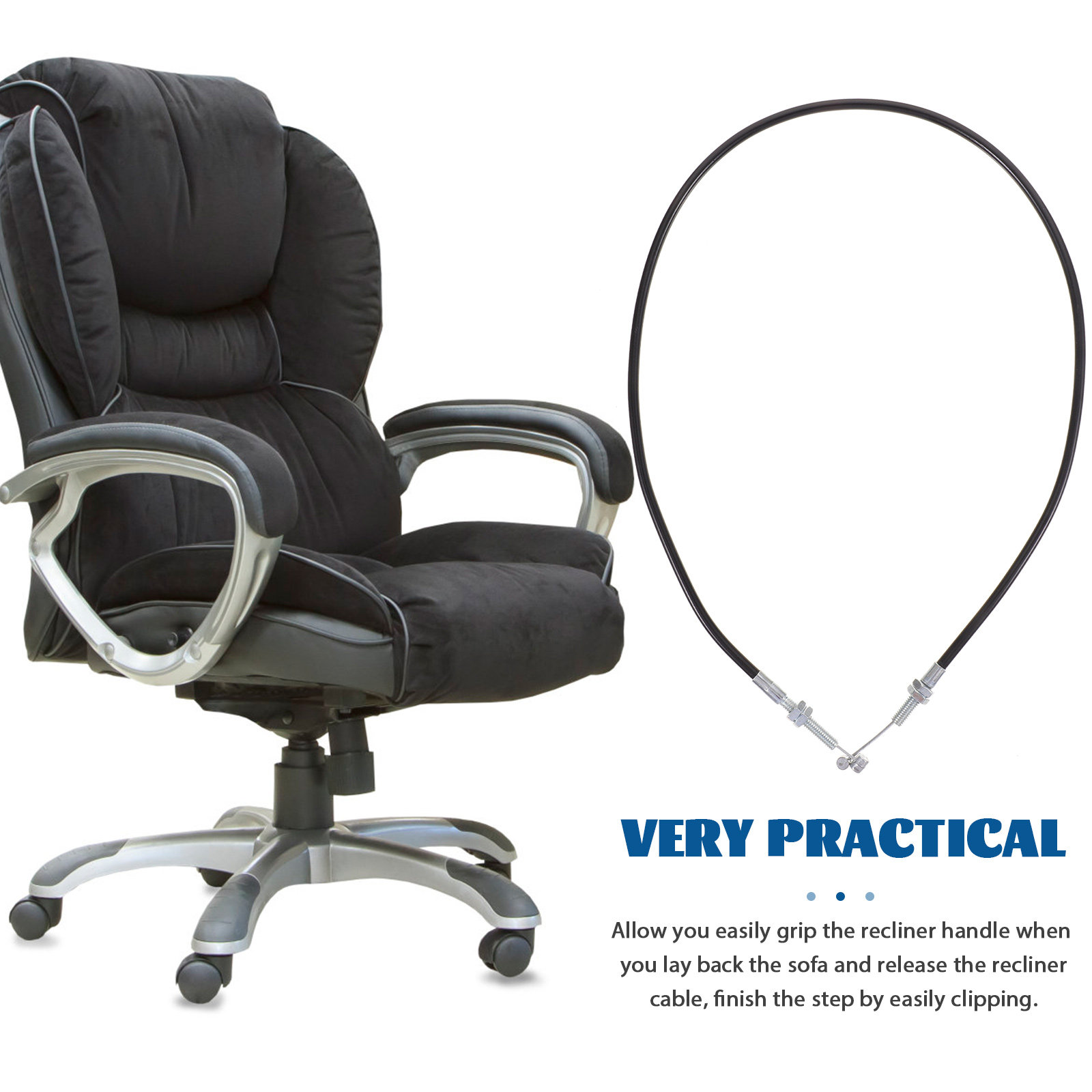 Heavy-Duty Recliner Cable Repl - Furniture Hardware Design recension och pris