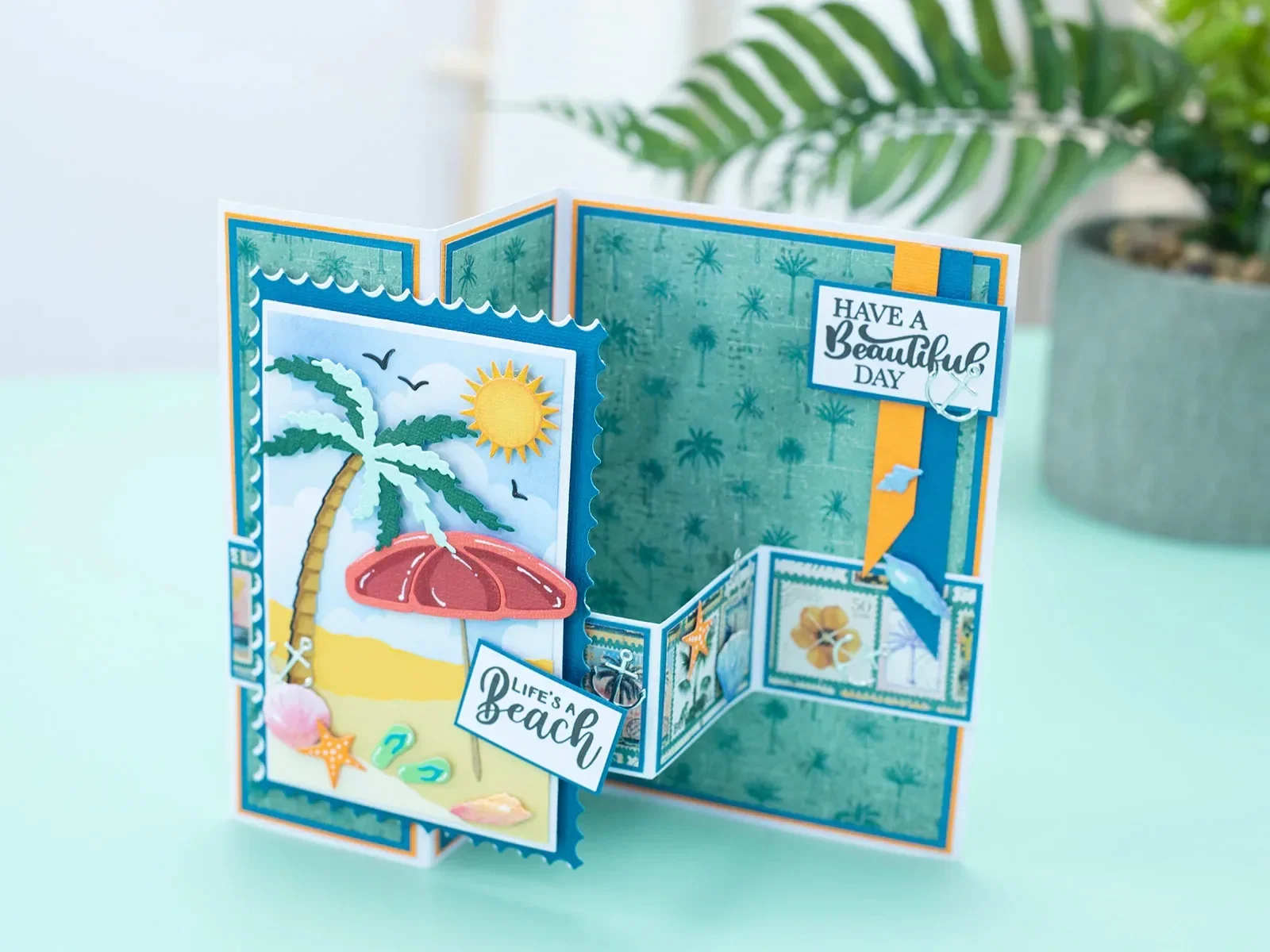 Island Paradise Scene Stamp Se - Furniture Paradise & Hardware Ghaziabad By Owner recension och pris