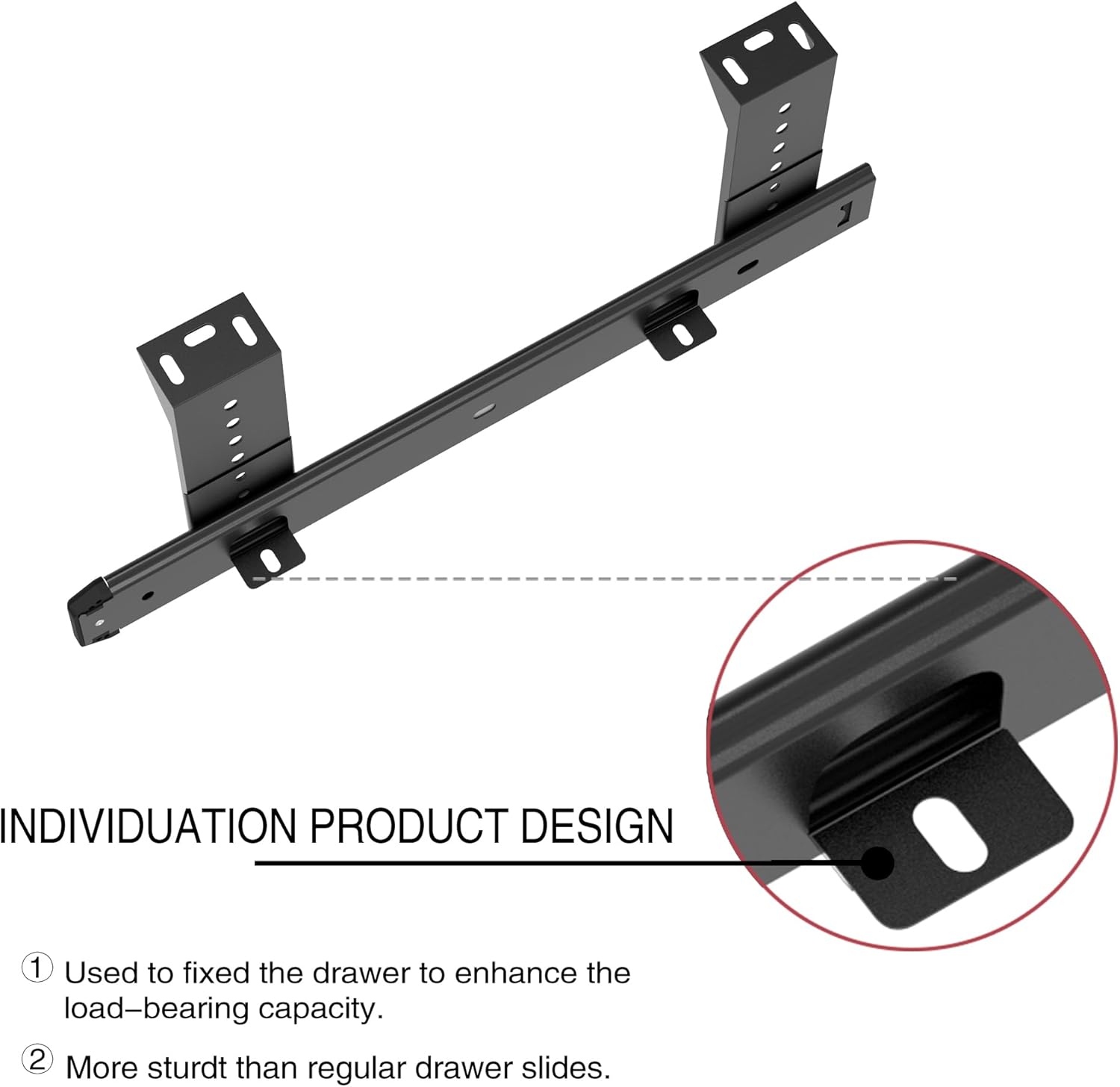 Heavy Duty Keyboard Slides 16  - Furniture Hardware Images recension och pris