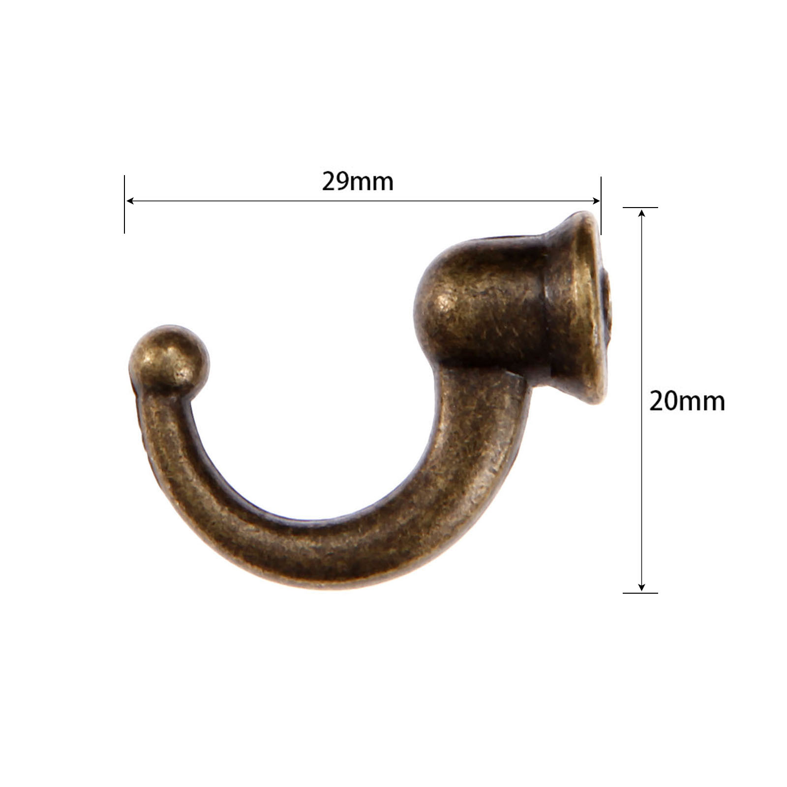 20pcs 29*20*12mm Antique Bronz - Furniture Hardware Screws recension och pris