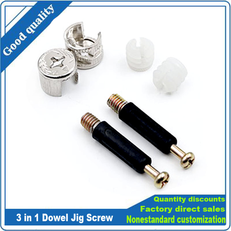 3 in 1 Dowel Jig Screw furnitu - Furniture Hardware Screws recension och pris