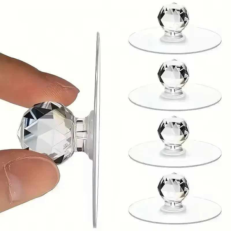 20pcs Transparent Crystal Door - Furniture Hardware Design recension och pris