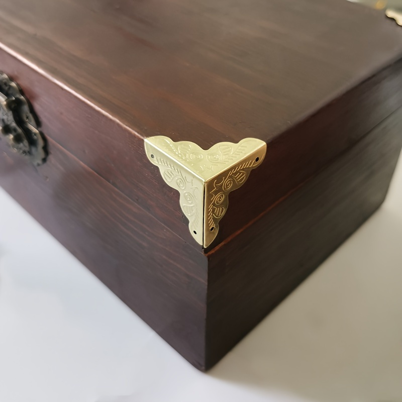 Box Corner Protectors Metal Ca - Furniture Hardware Screws recension och pris