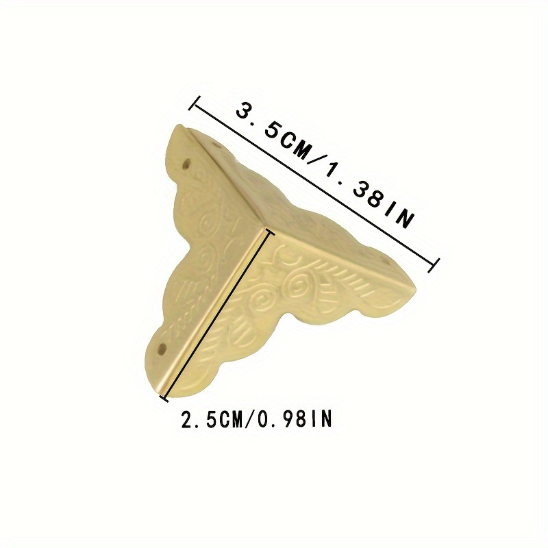 Box Corner Protectors Metal Ca - Furniture Hardware Screws recension och pris