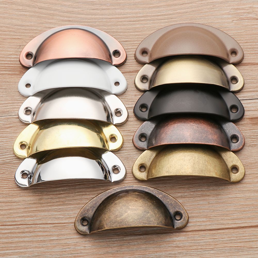2PCS Antique Brass Shell Pull  - Furniture And Kitchen Hardware Fitting recension och pris